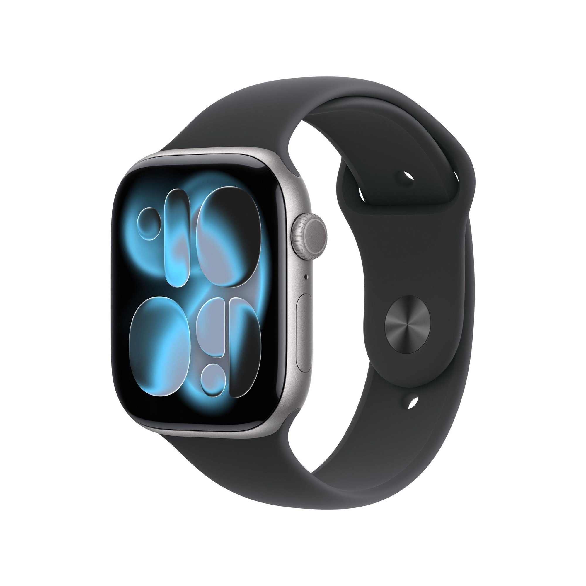 Apple Watch Series 11 GPS 46mm Space Grey Alu. Case w. Black S. Band - M/L (MEV44) б/у